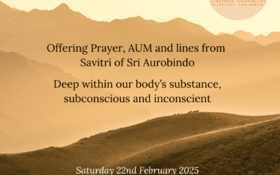 Prayer of Savitri within Body’s Substance